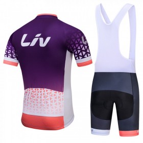 Tenue Maillot + Cuissard à Bretelles 2018 CCC Liv Femme N001